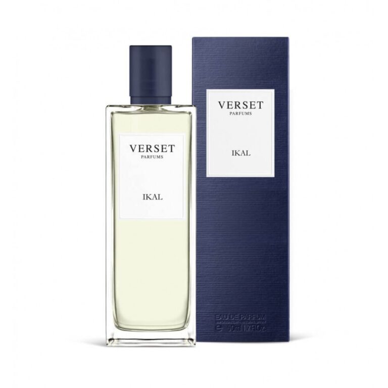 Parfümflasche und Verpackung von Verset Ikal Eau de Parfum