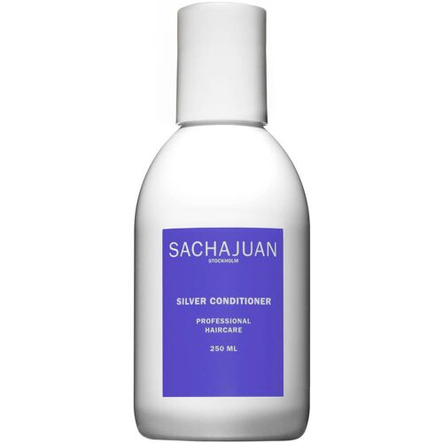 Weiße Flasche mit blauem Etikett für Silber-Conditioner, 250 ml.