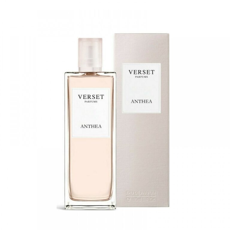 Parfümflasche und Verpackung von Verset Parfums, Anthea Edition