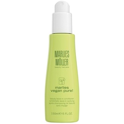 Grüner Leave-In Conditioner mit weißen Kappe, Marlies Möller vegan pure.