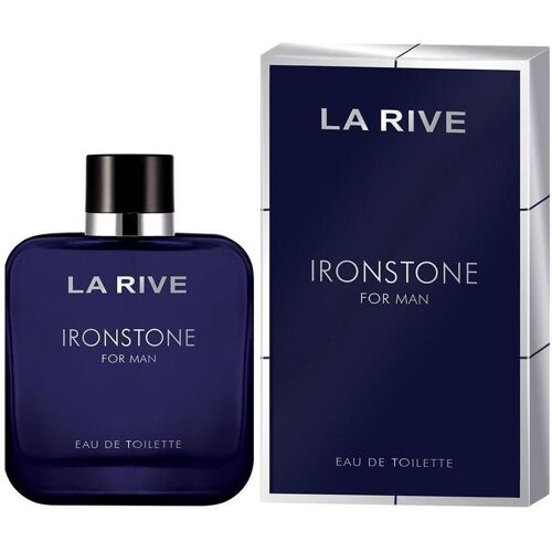 Dunkler Flakon und Verpackung des La Rive Ironstone Herrendufts. Dunkler Flakon und Verpackung des La Rive Ironstone Herrendufts.
