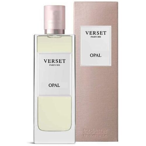 Parfümflasche und Verpackung von Verset Parfums Opal.