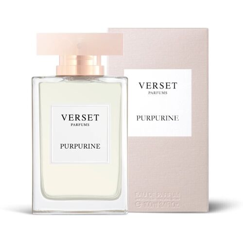 Flasche und Verpackung von Verset Parfums Purpurine Eau de Parfum