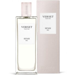 Parfümflasche und Verpackung von Verset Sensi Più.