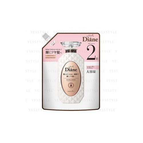 Flasche Shampoo in rosa Verpackung mit japanischem Aufdruck.